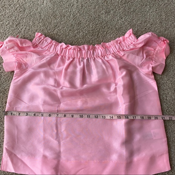 J. Crew Silk Pink Summer Blouse NEW! | E20-15 - Picture 8 of 8